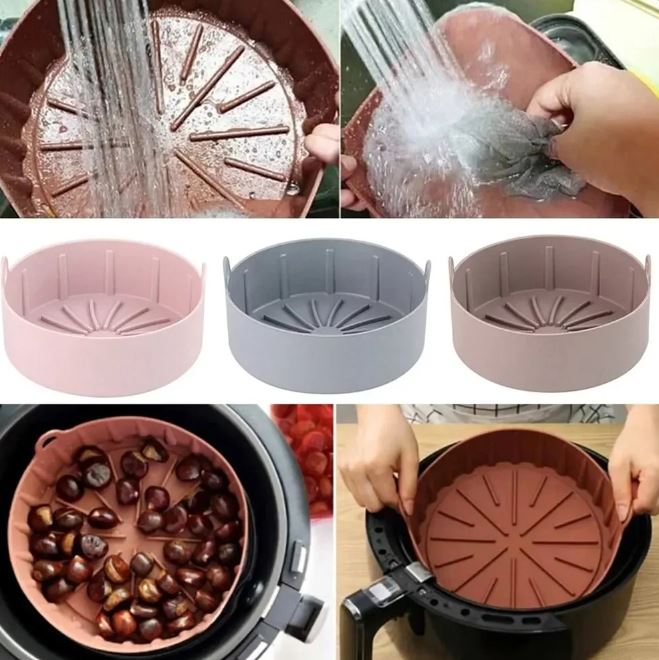 Schaal Perfect voor elke Airfryer - 100% siliconen