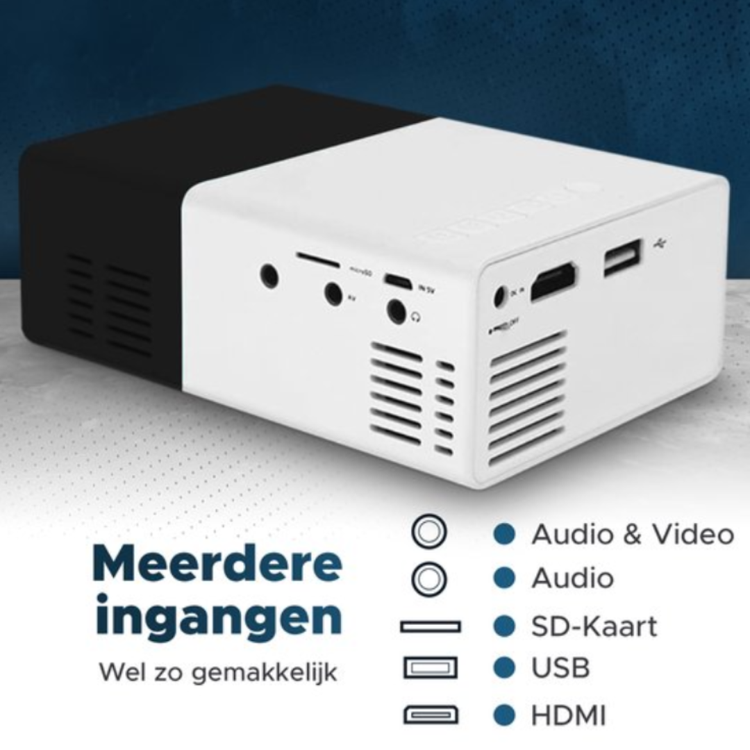 PortaBeam™ Draagbare mini projector